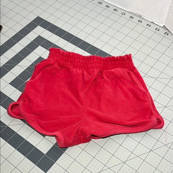 Dip Coral Terry Cloth Shorts - Picture 1 of 3